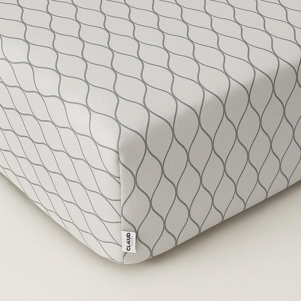 Cloud Weave Fitted Sheet