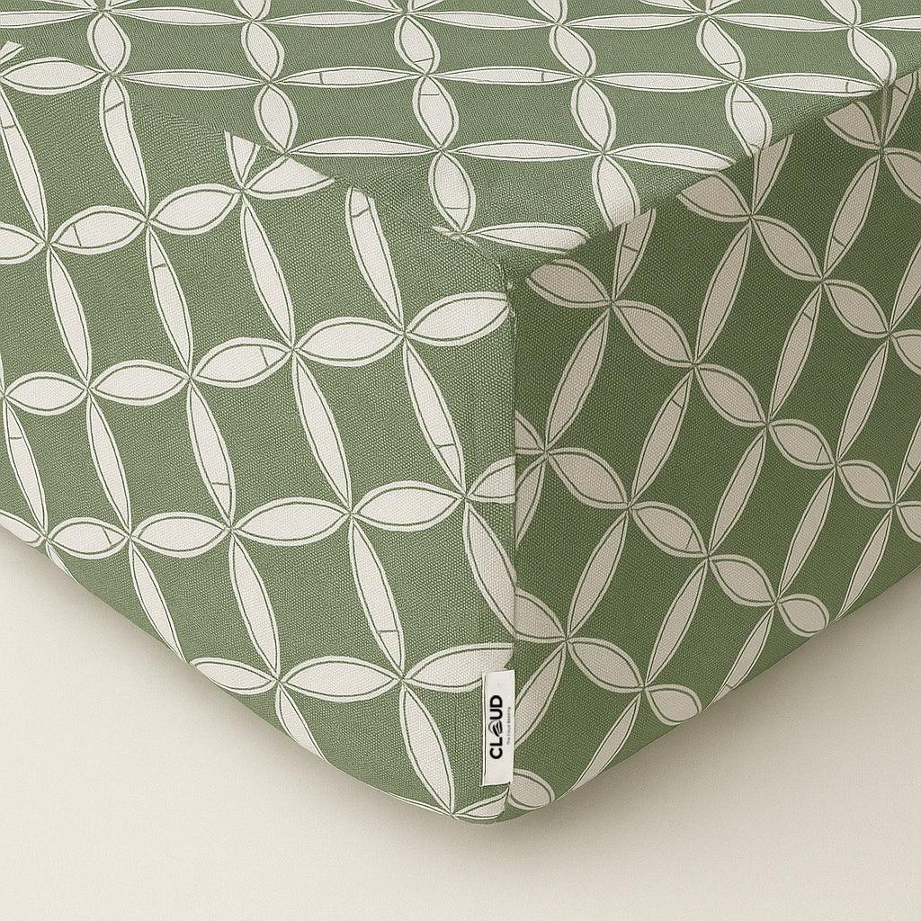 Geometric Petals Fitted Sheet