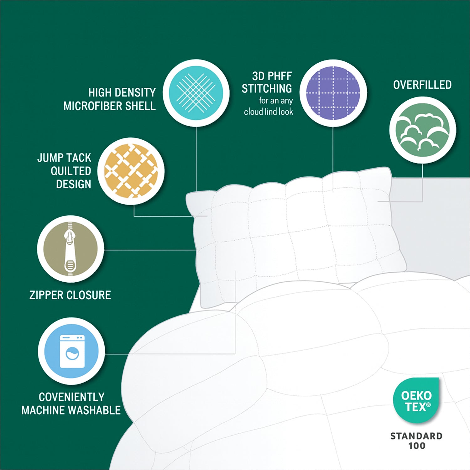 Handmade Box Filled Pillow