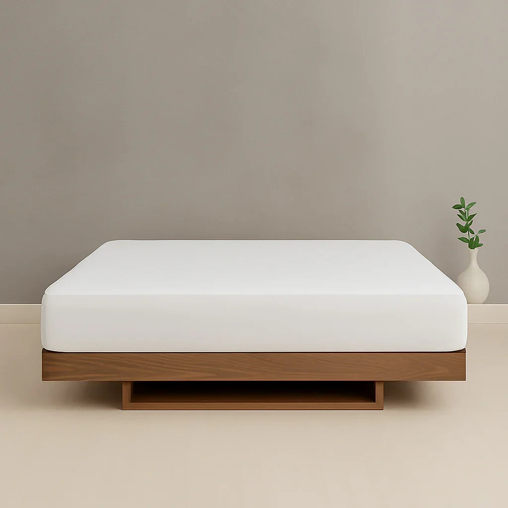 Premium Microfiber White Fitted Sheet