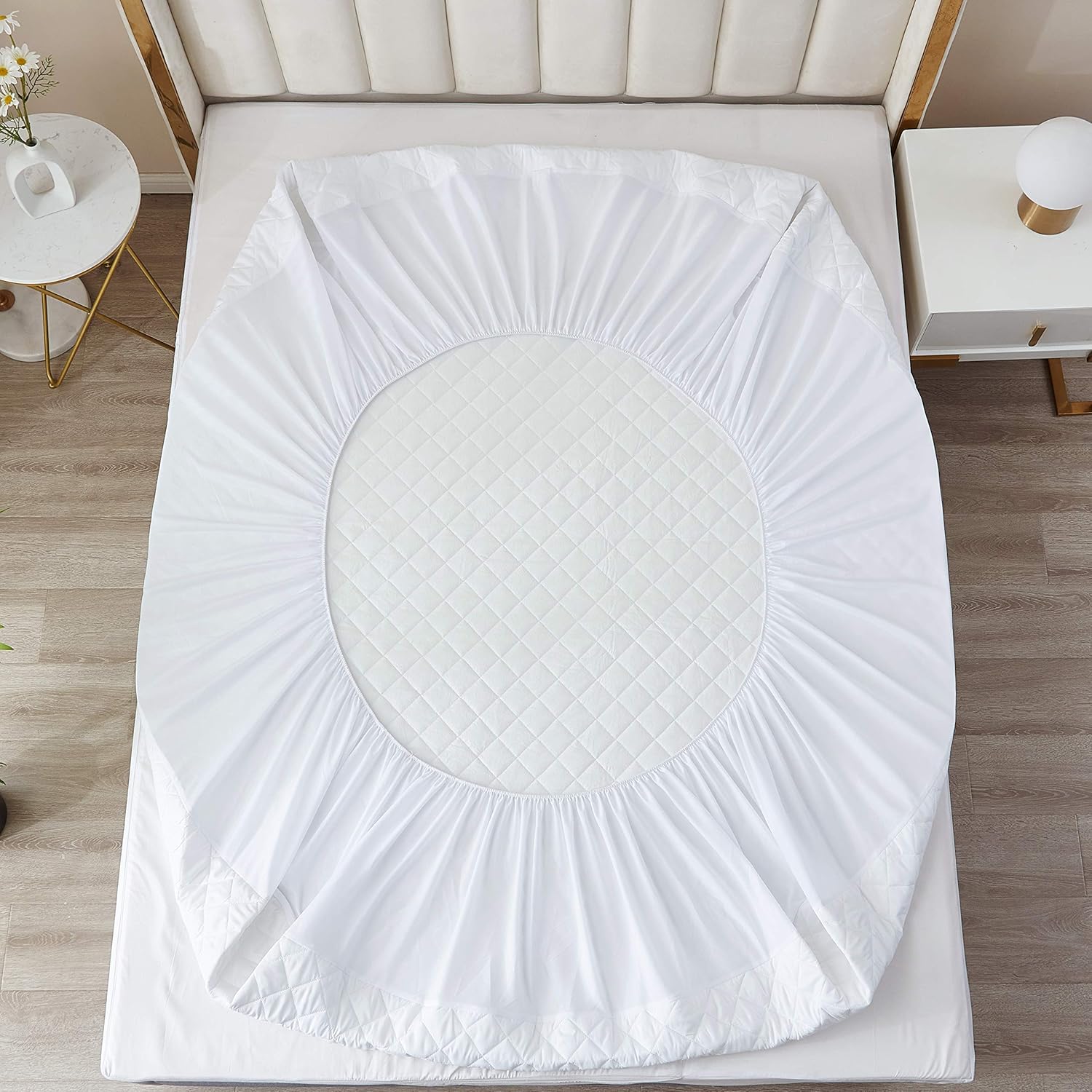 Microfiber Quilted Mattress Protector