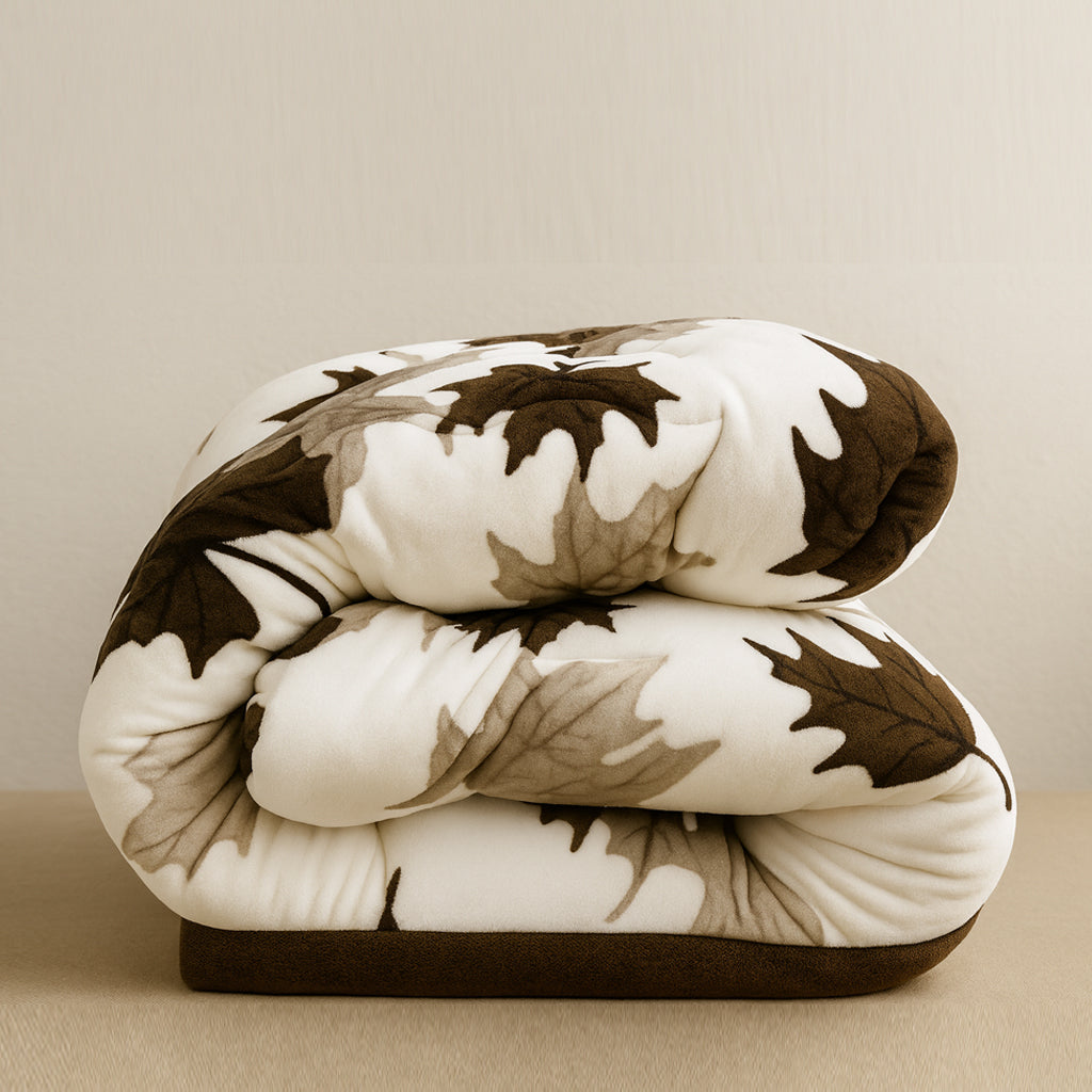 Brown Leaves Comforter