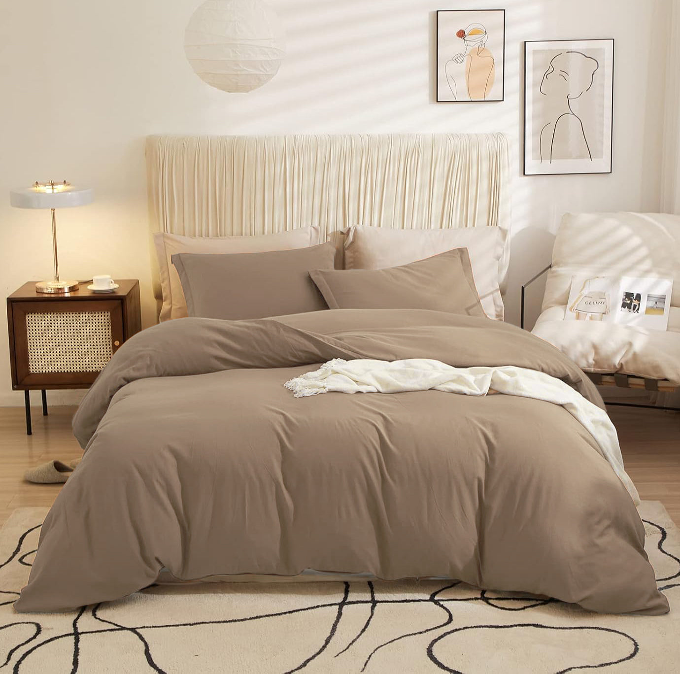 Cocoa Nest Duvet Cover Set