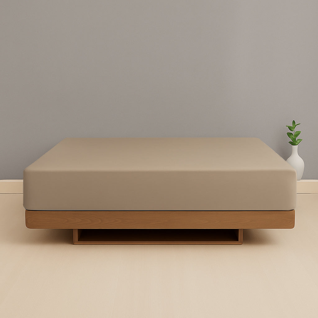Premium Microfiber Sand Fitted Sheet