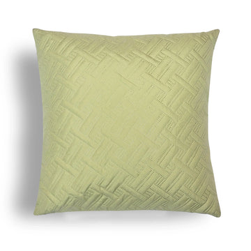 Sage Green Embossed Cushion