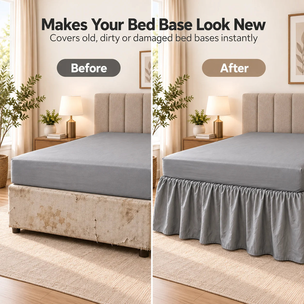 BedSkirt Fitted Sheet