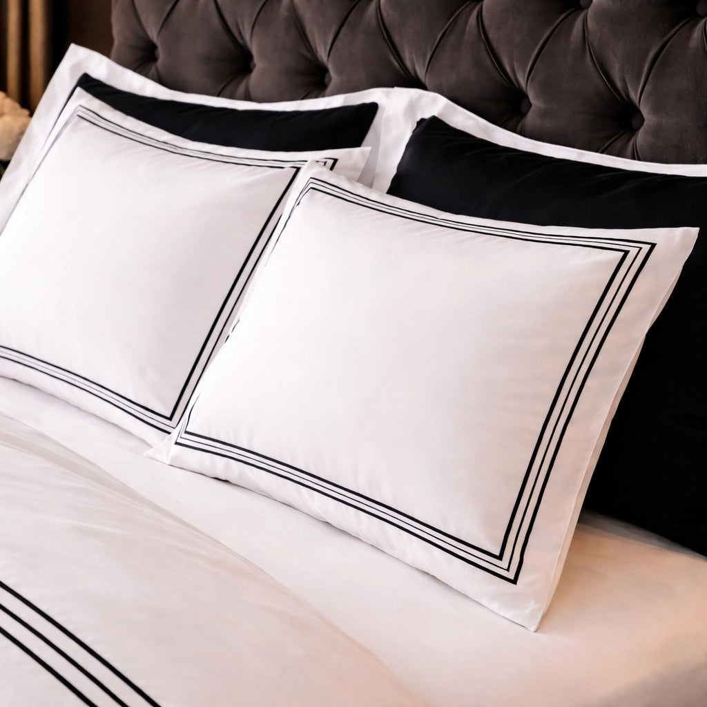 embroidered duvet set	designer bedding set
