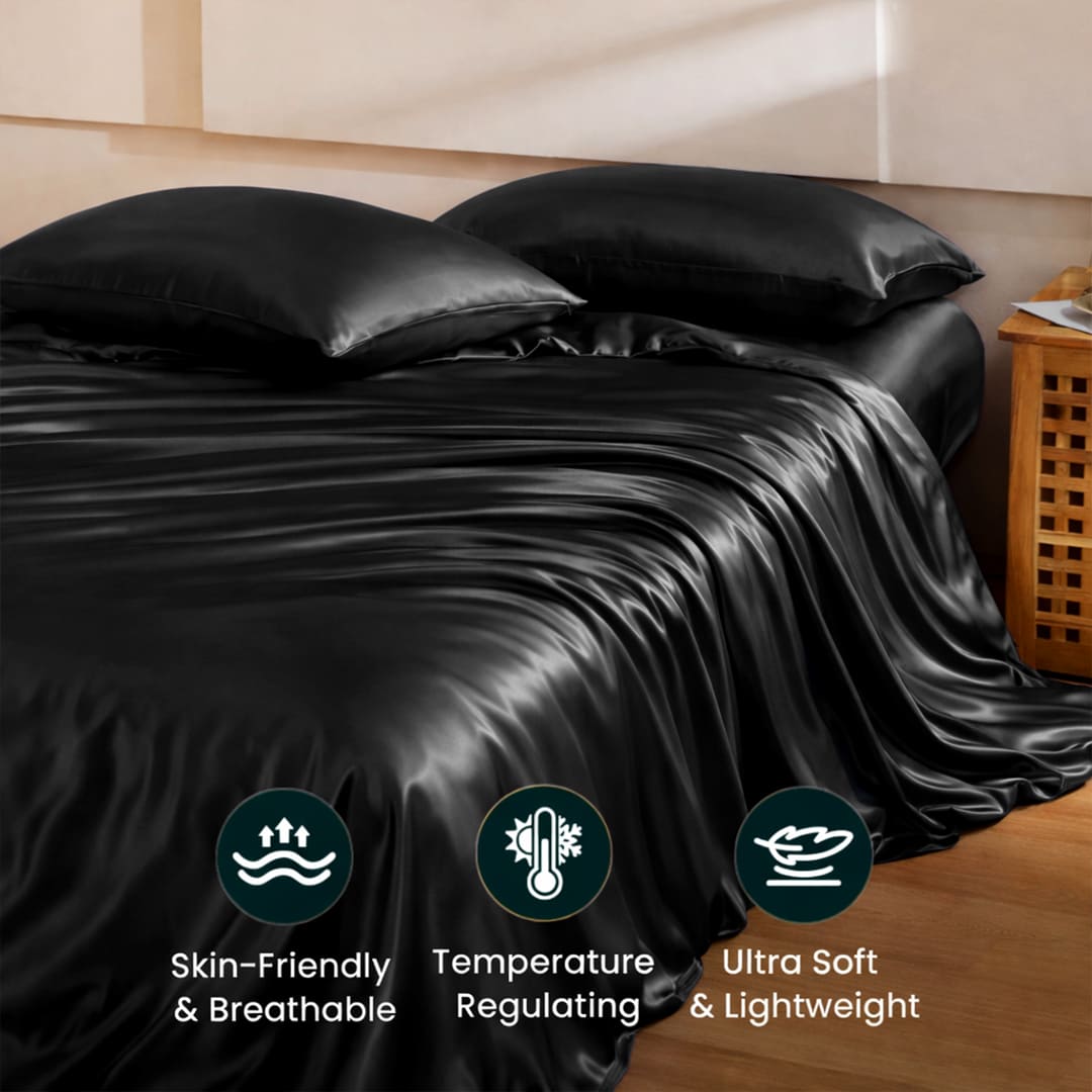 Luxe Silk Duver Cover Set