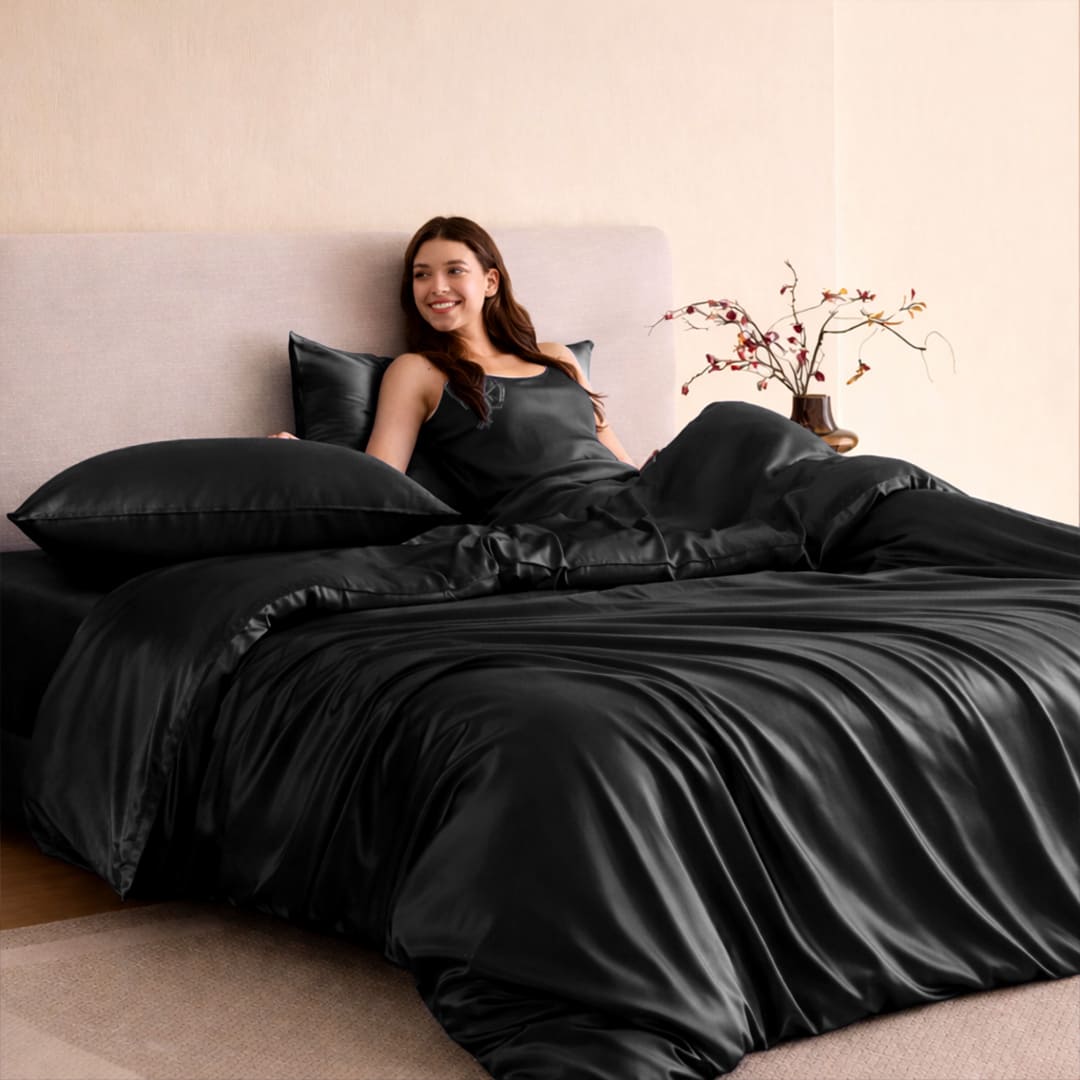 Luxe Silk Duver Cover Set