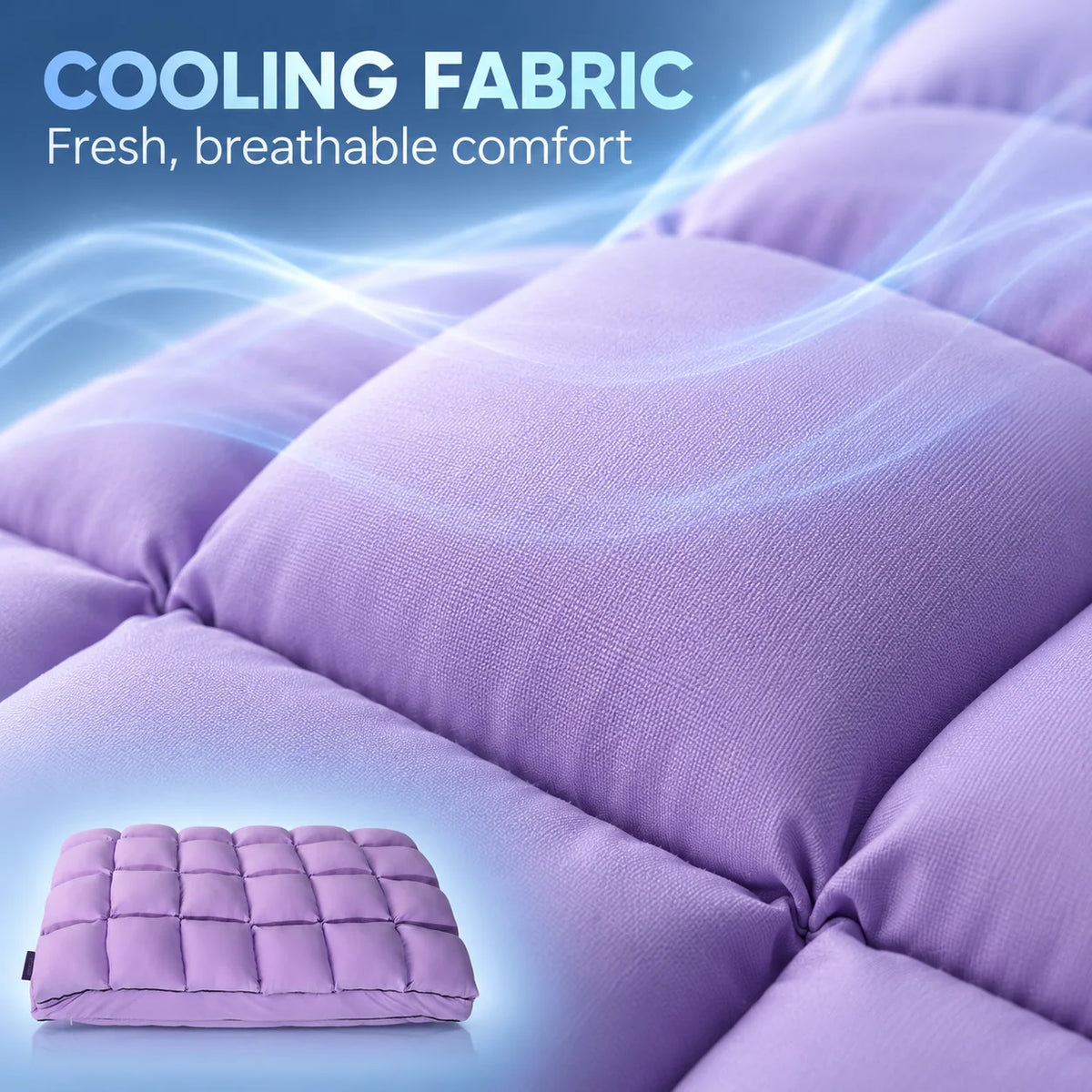 SNOW-PUFF MARSHMALLOW PILLOW
