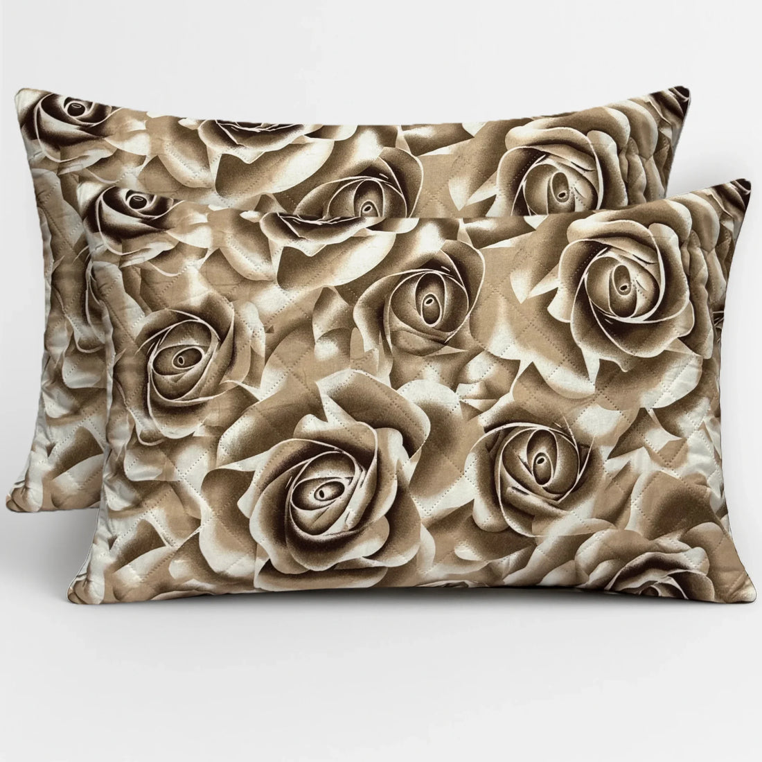 Caramel Rose Pillow Covers