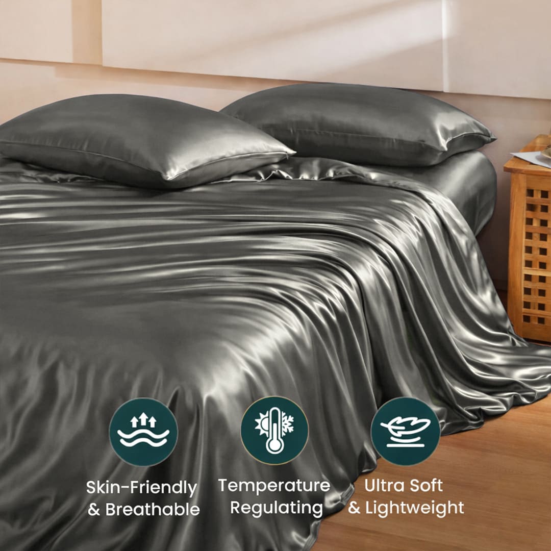 Luxe Silk Duver Cover Set