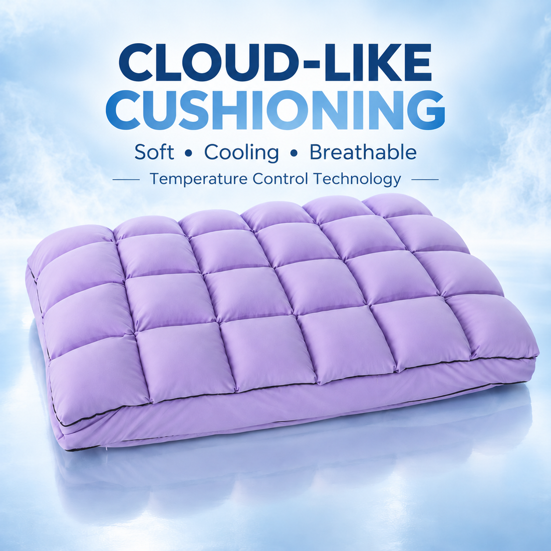 3-IN-1 SNOW-PUFF PILLOW