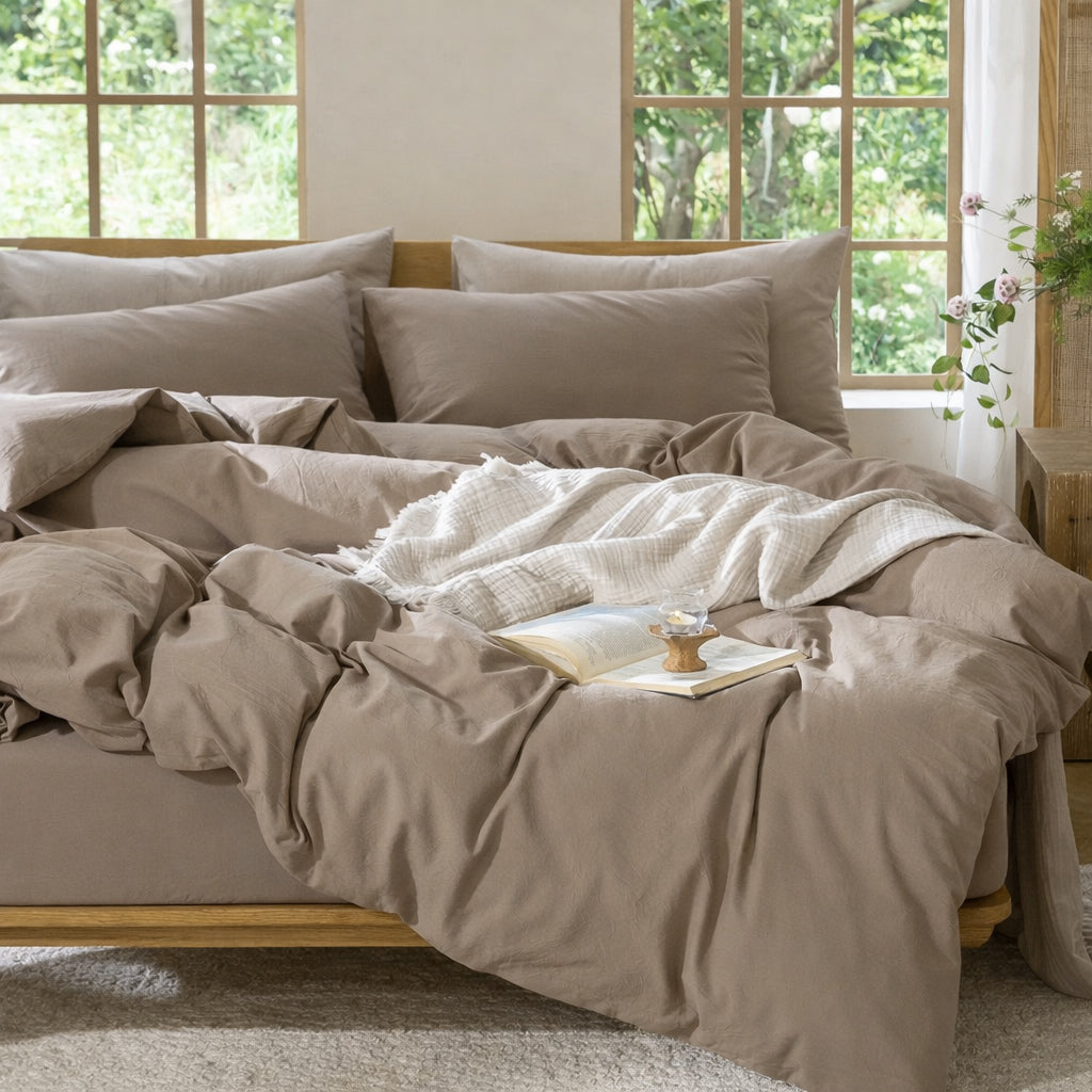 Cocoa Nest Duvet Cover Set