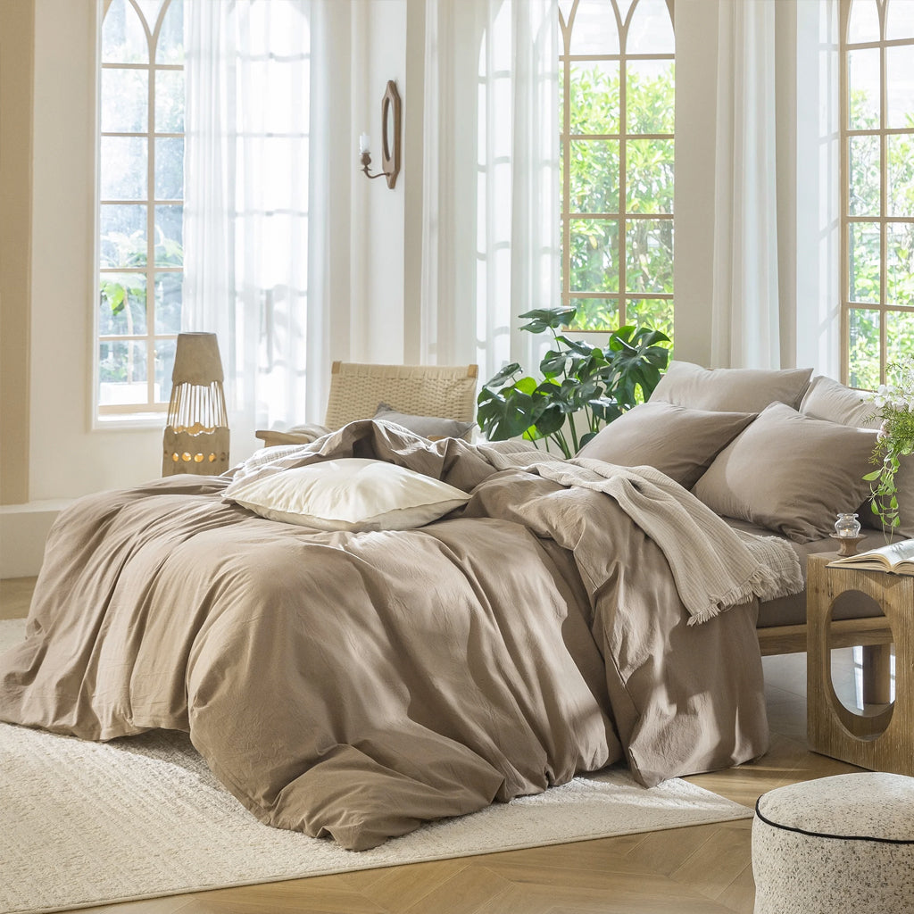 Cocoa Nest Duvet Cover Set