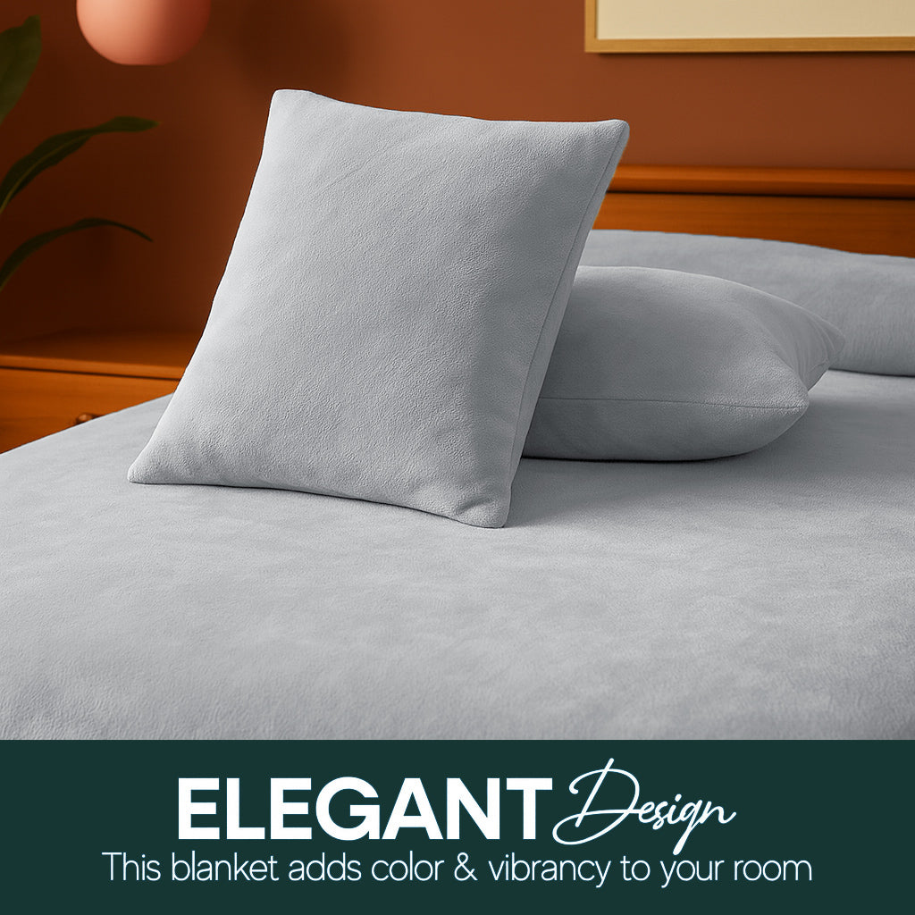 All-Season Cozy Fleece Set – Ash