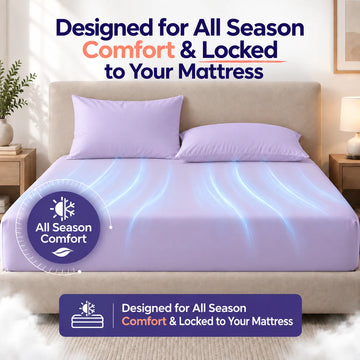 MARSHMALLOW FITTED SHEET SET