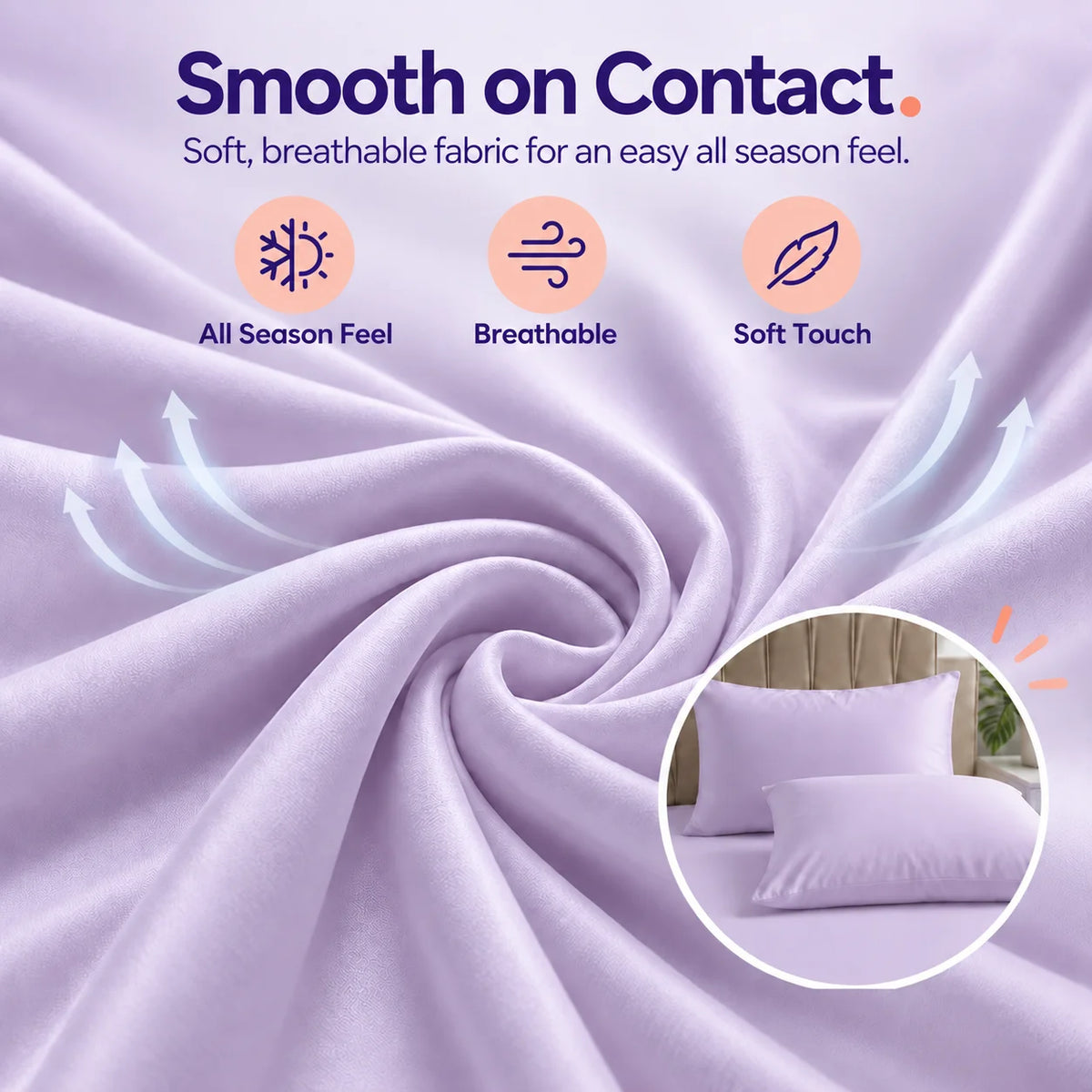 MARSHMALLOW FITTED SHEET SET