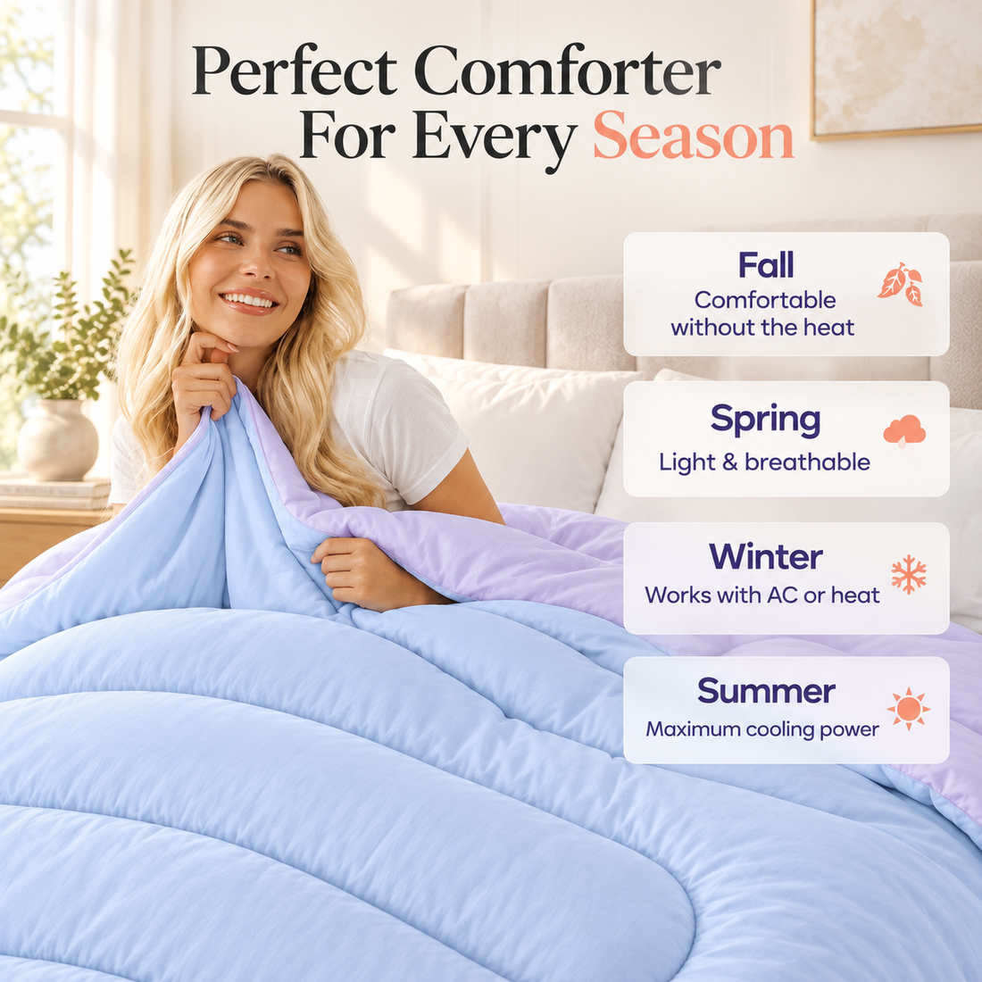 MARSHMALLOW COMFORTER