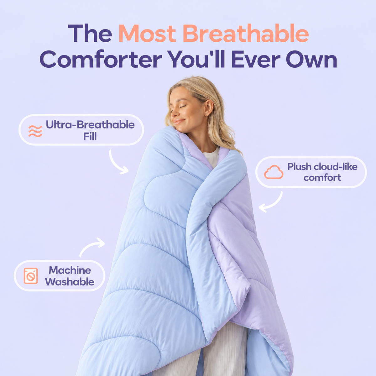 MARSHMALLOW COMFORTER