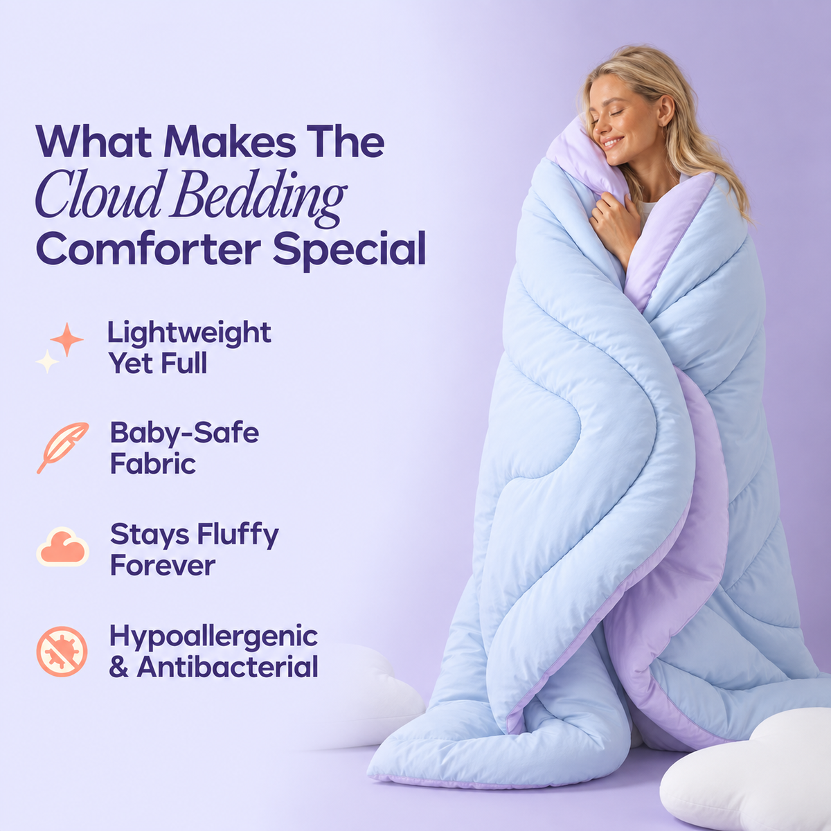 MARSHMALLOW COMFORTER