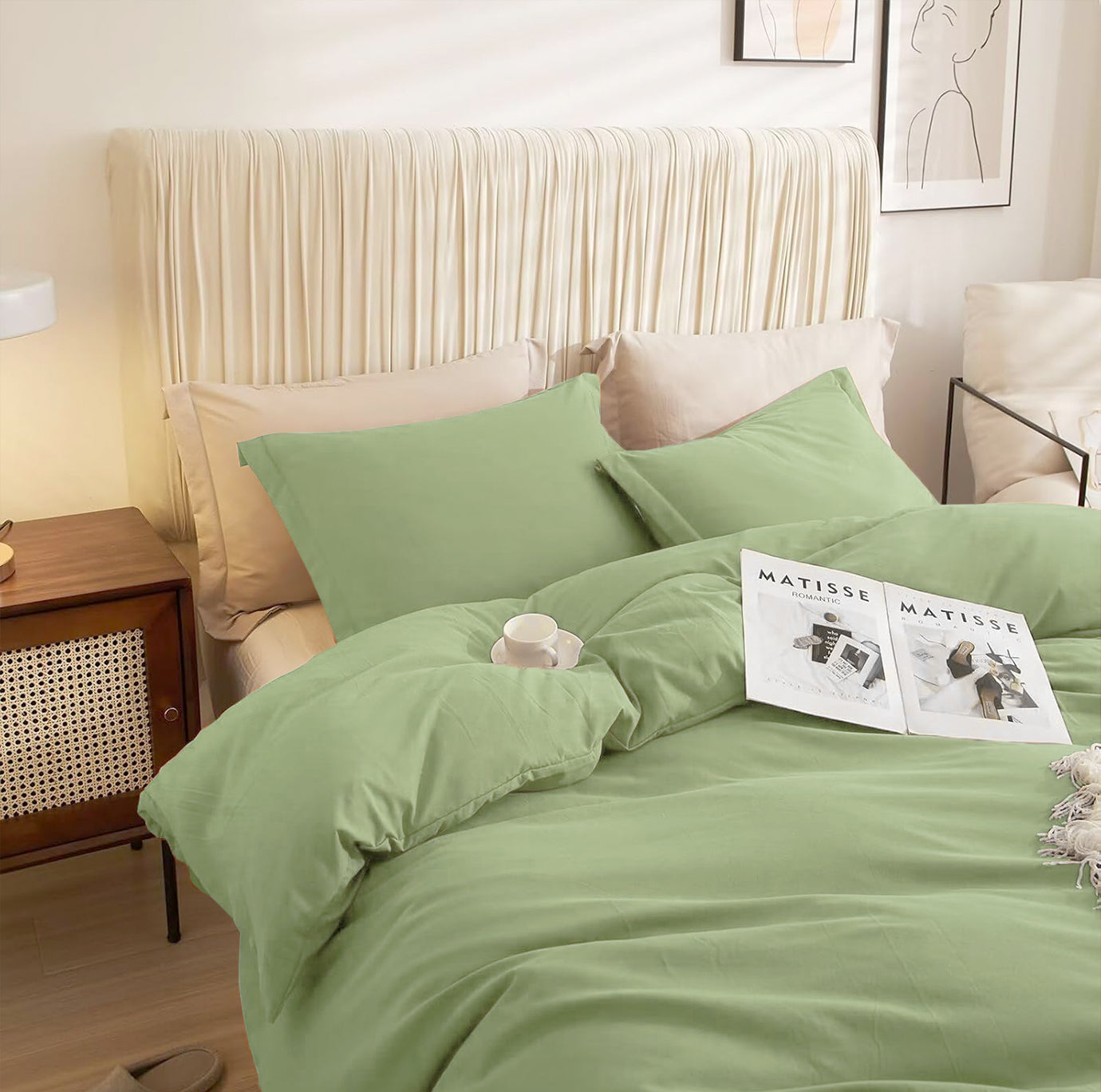 Pistachio Duvet Cover Set