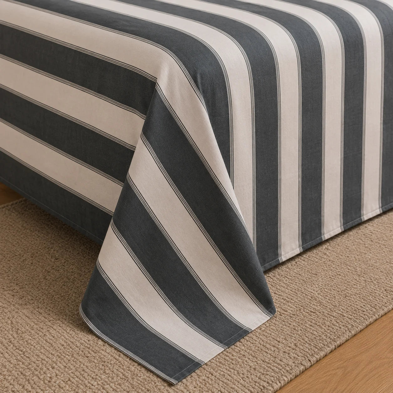 Modern Stripes Luxury Satin Bedsheet