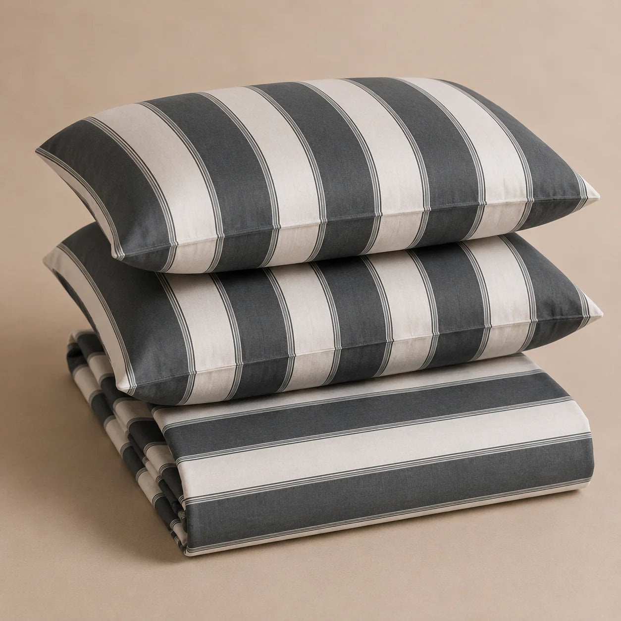 Modern Stripes Luxury Satin Bedsheet