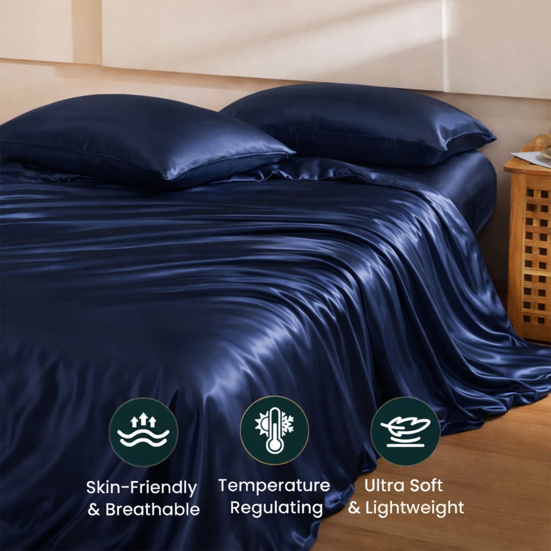 Luxe Silk Duver Cover Set