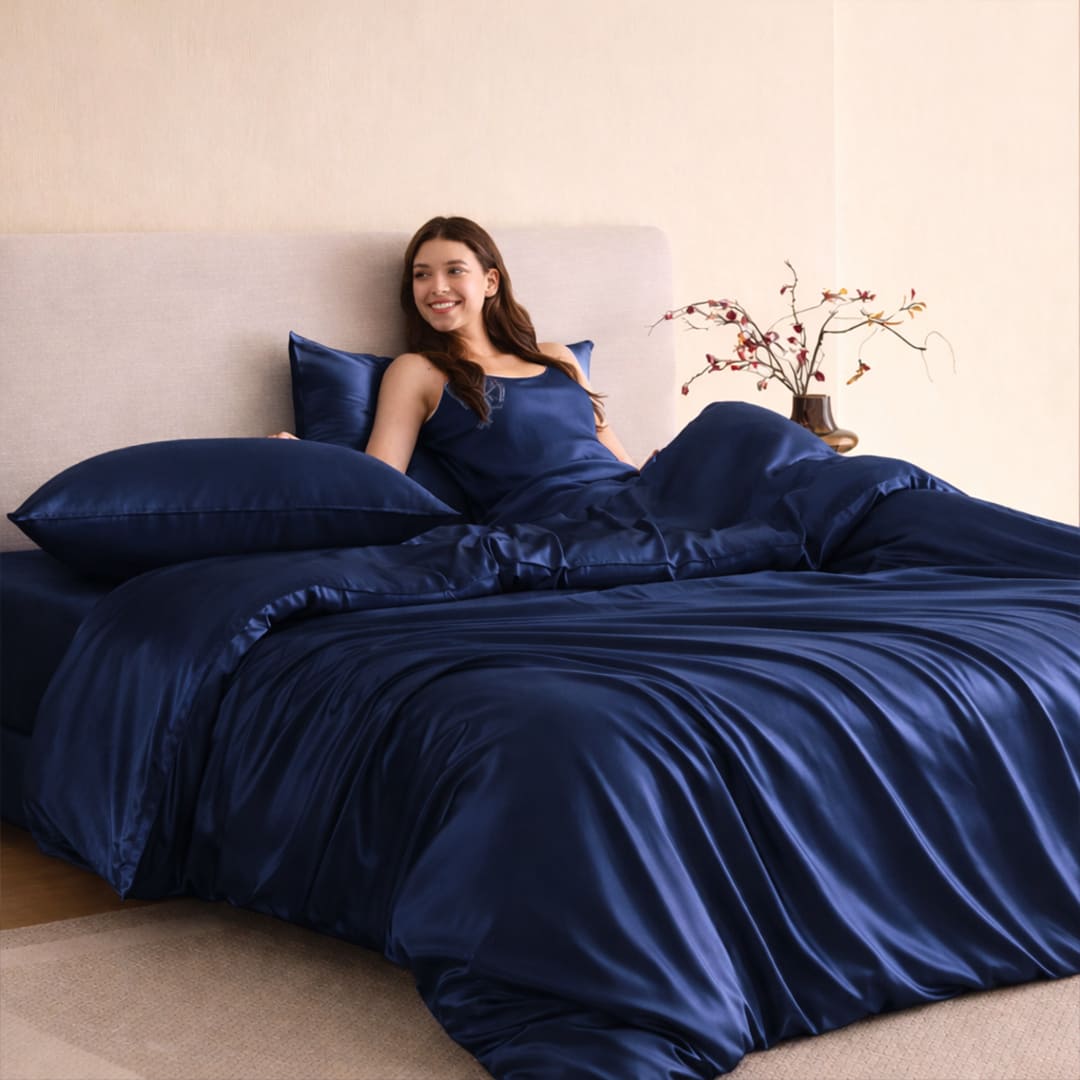 Luxe Silk Duver Cover Set