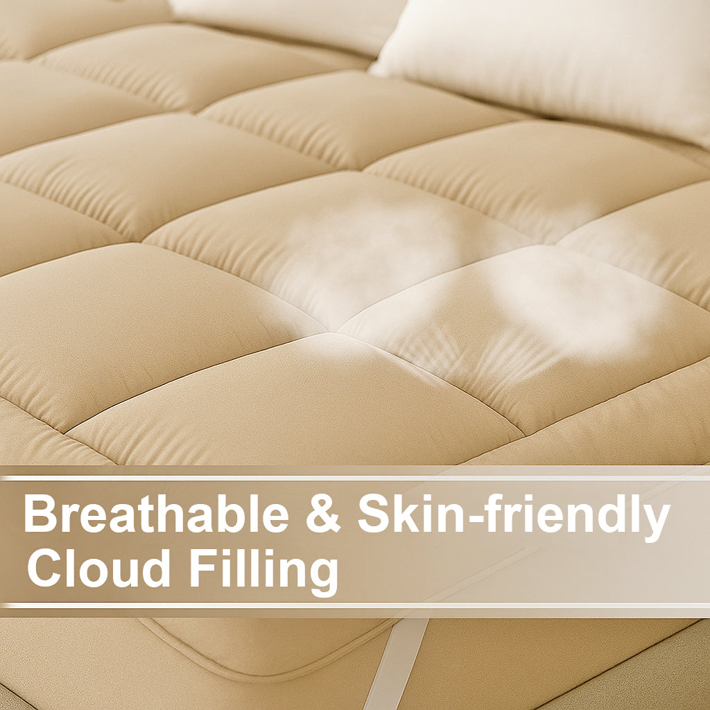 Cocoa Mattress Topper luxury mattress topper for restful sleep