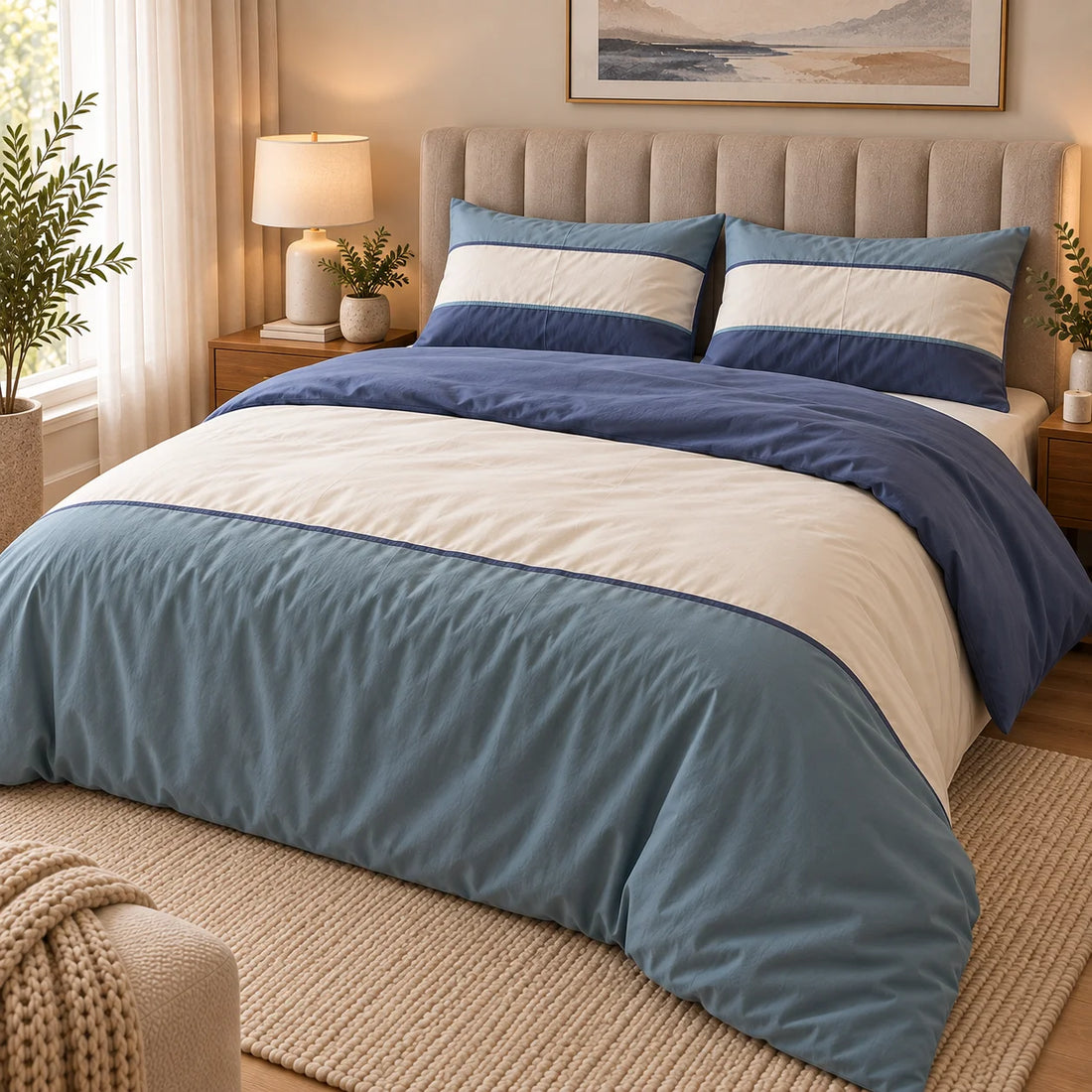 Ocean Layers Duvet Set