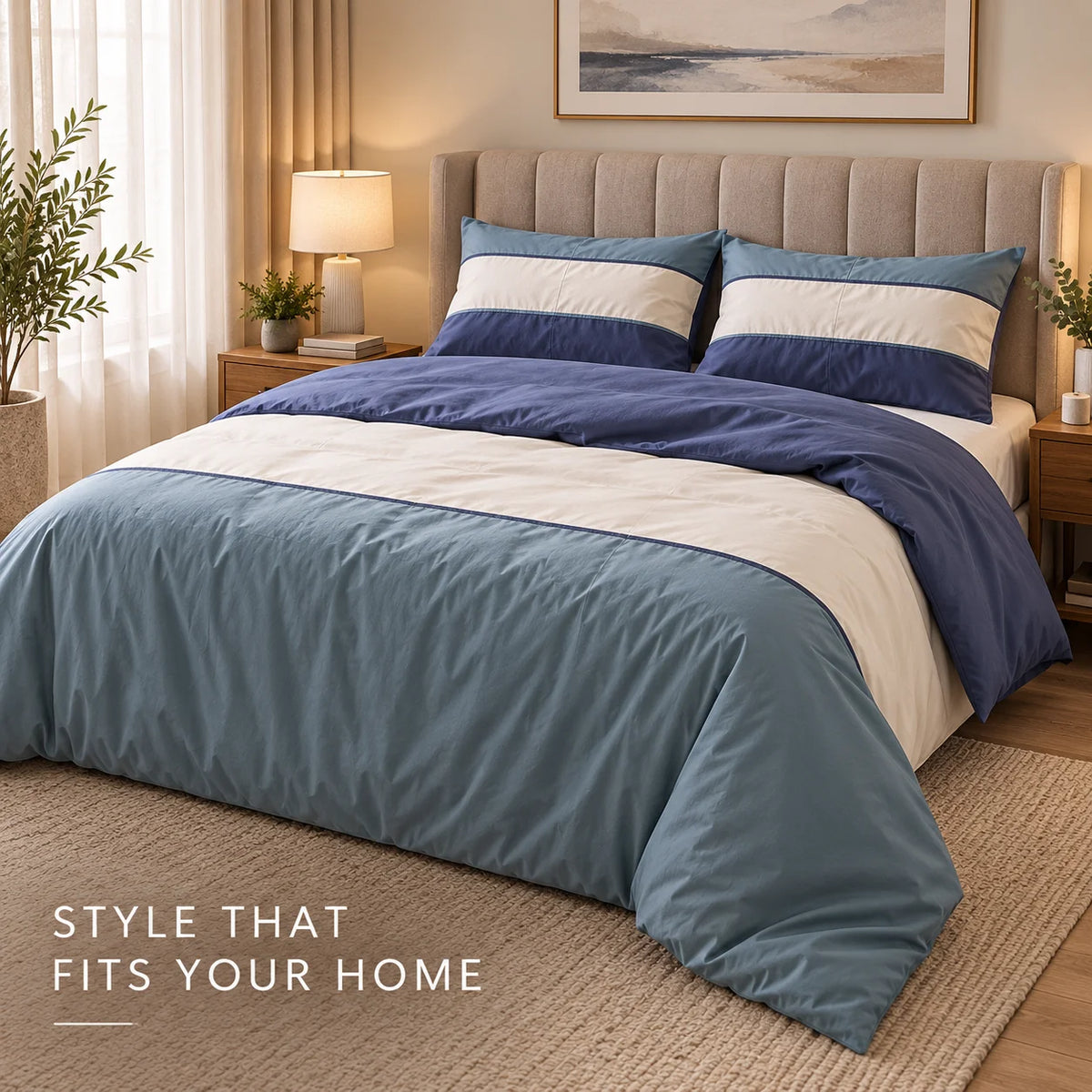 Ocean Layers Duvet Set