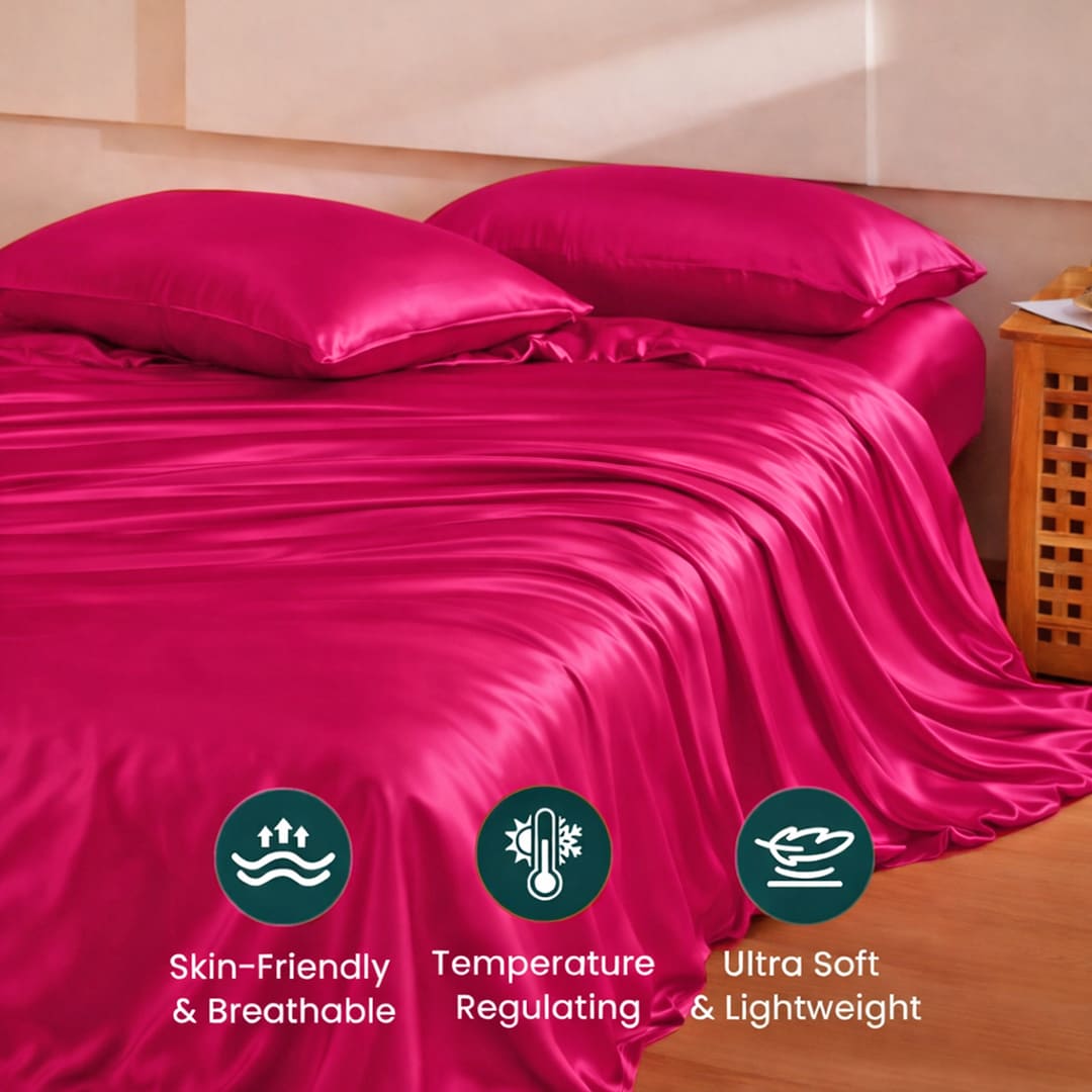 Luxe Silk Duver Cover Set