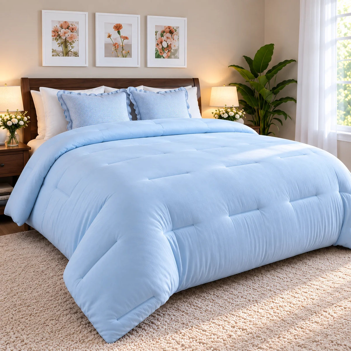 Plum Soft Comforter
