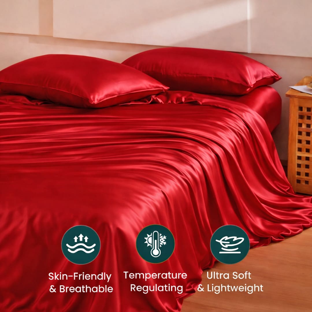 Luxe Silk Duver Cover Set