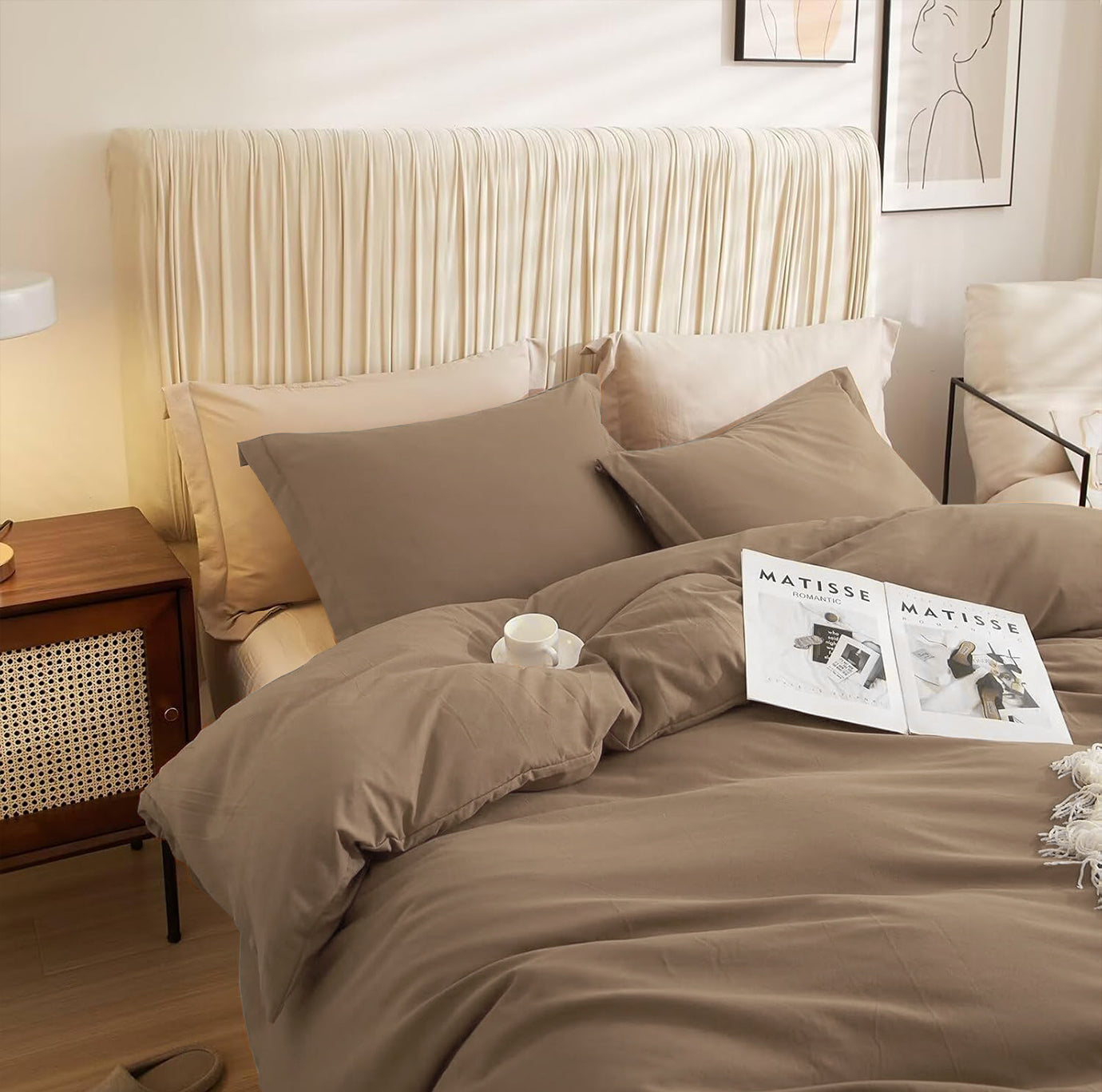 Cocoa Nest Duvet Cover Set