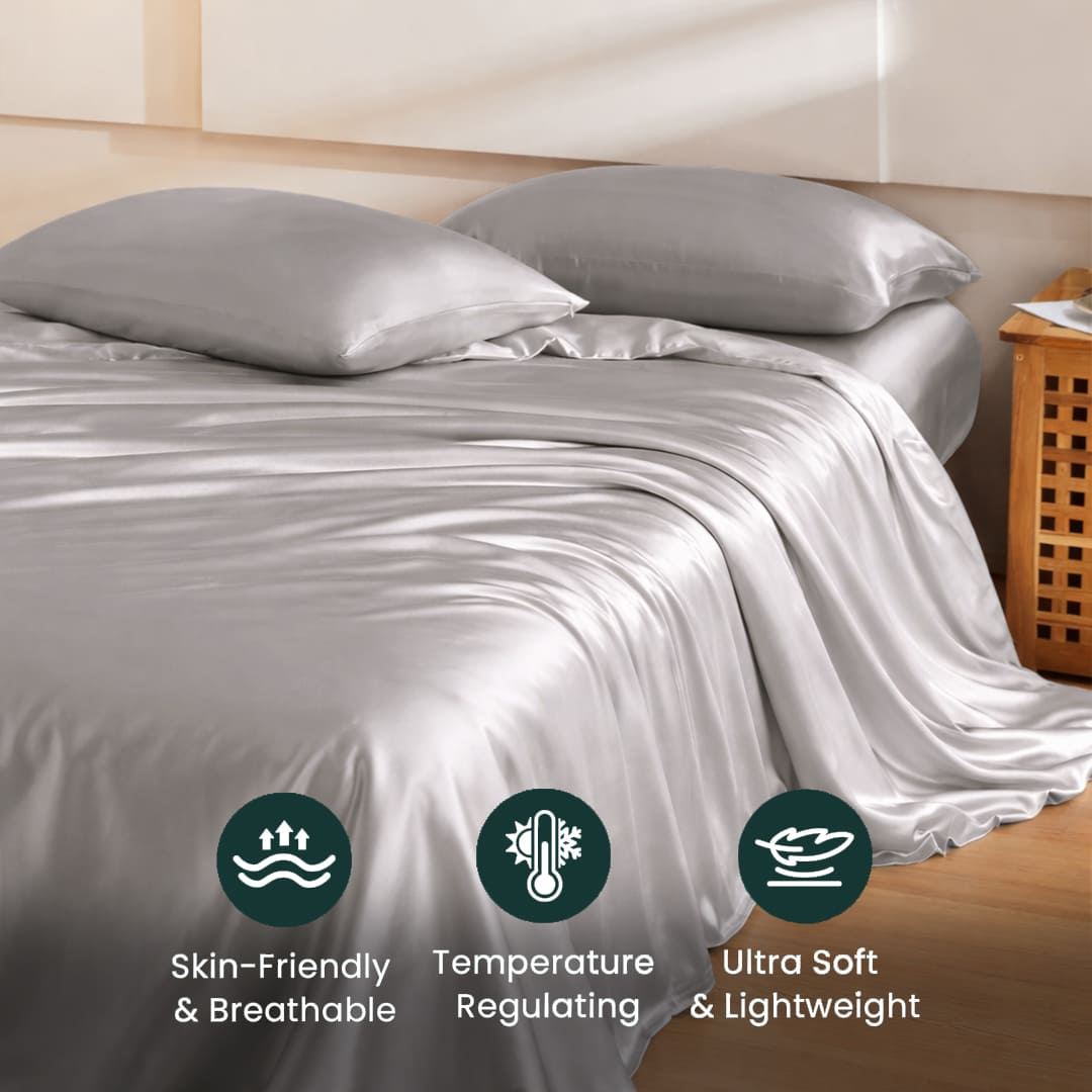 Luxe Silk Duver Cover Set