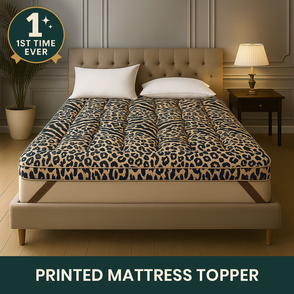 mattress with mattress topper
