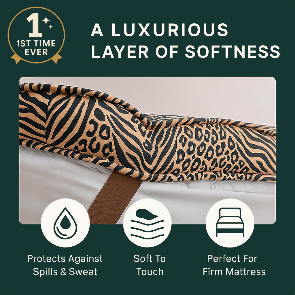 mattress with mattress topper