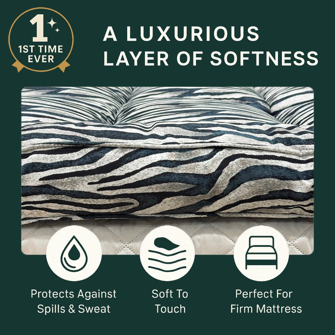 Zebra Mattress Topper