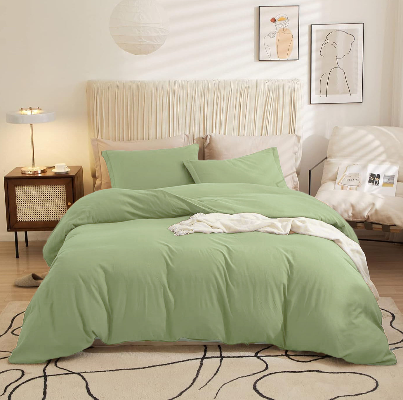 Pistachio Duvet Cover Set